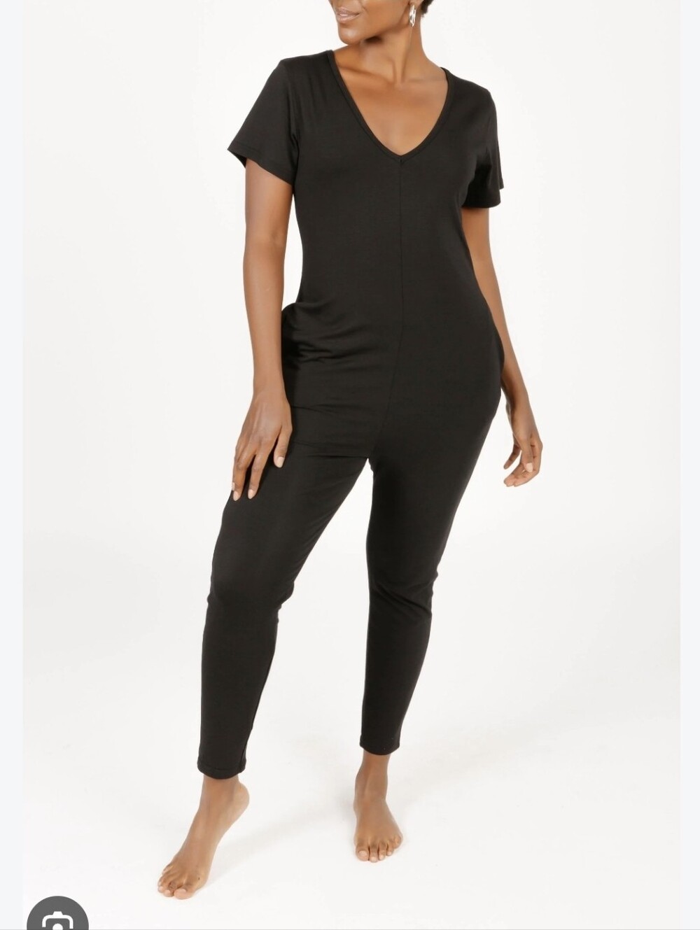 Smash + Tess Sunday Romper in Midnight Black Size S